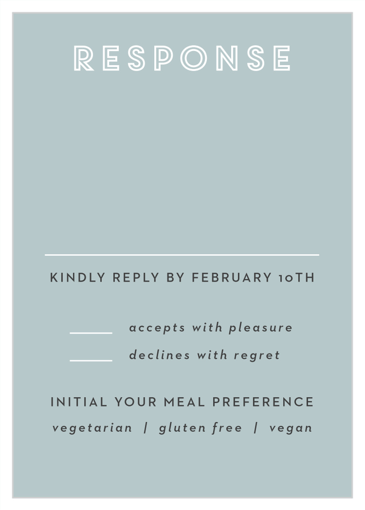Retro Record Bar Mitzvah Response Cards