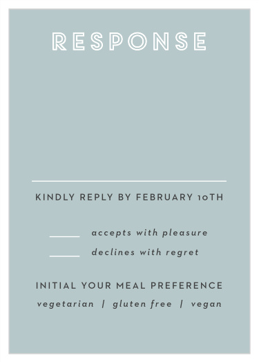 Retro Record Bar Mitzvah Response Cards
