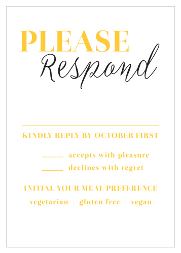 Bold Day Response Cards