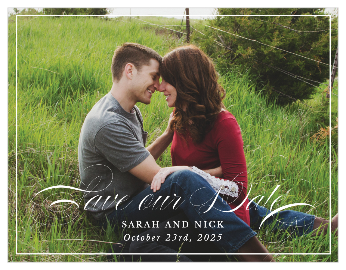 Scripted Love Save the Date Magnets