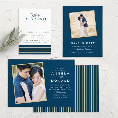 Perfect Frame Wedding Invitations