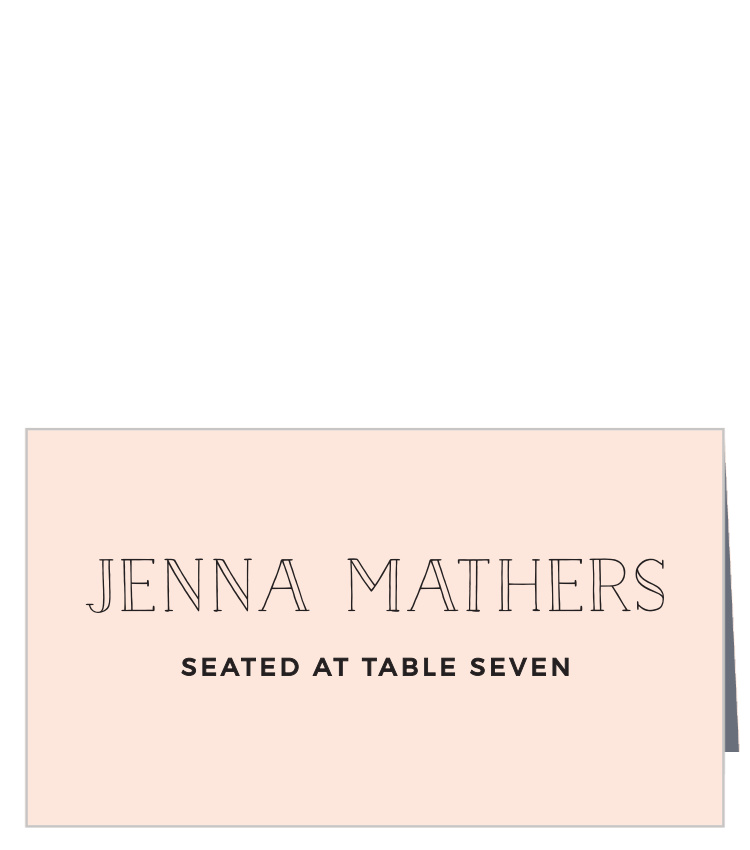 Photographic Love Place Cards