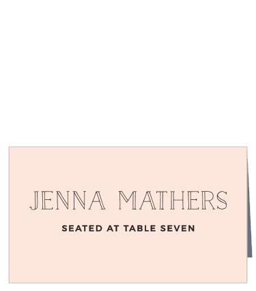 Photographic Love Place Cards