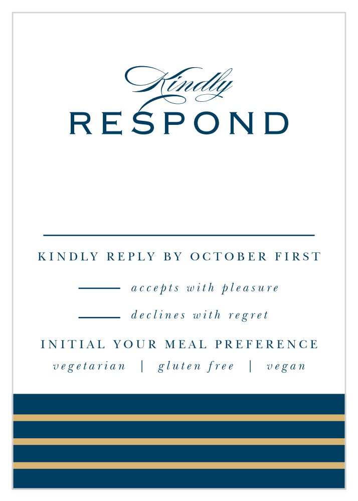 Perfect Frame Response Cards