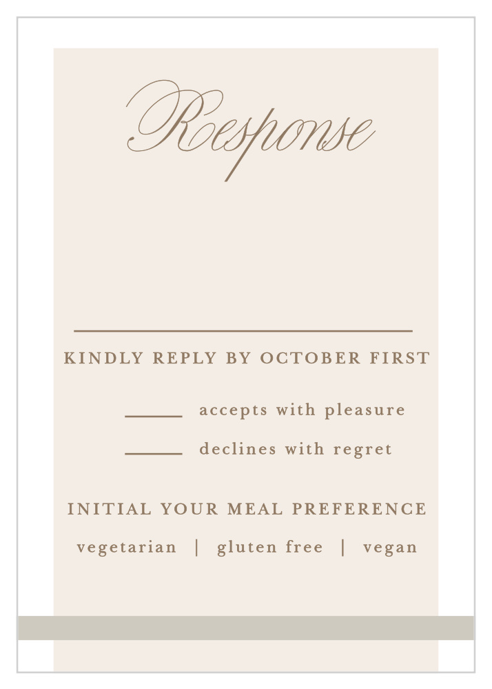 Modern Memories Response Cards