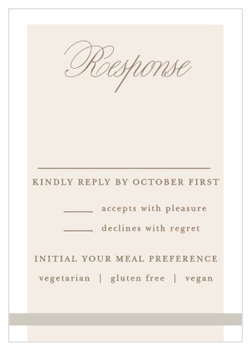 Modern Memories Response Cards