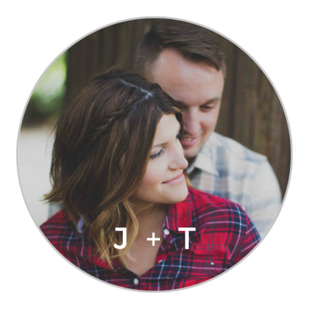 Charming Chalkboard Wedding Stickers
