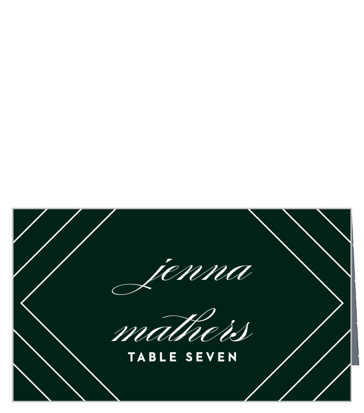 Elegant Union Place Cards