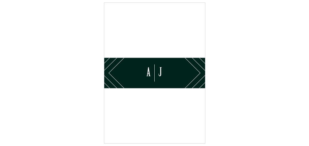 Elegant Union Wedding Belly Bands