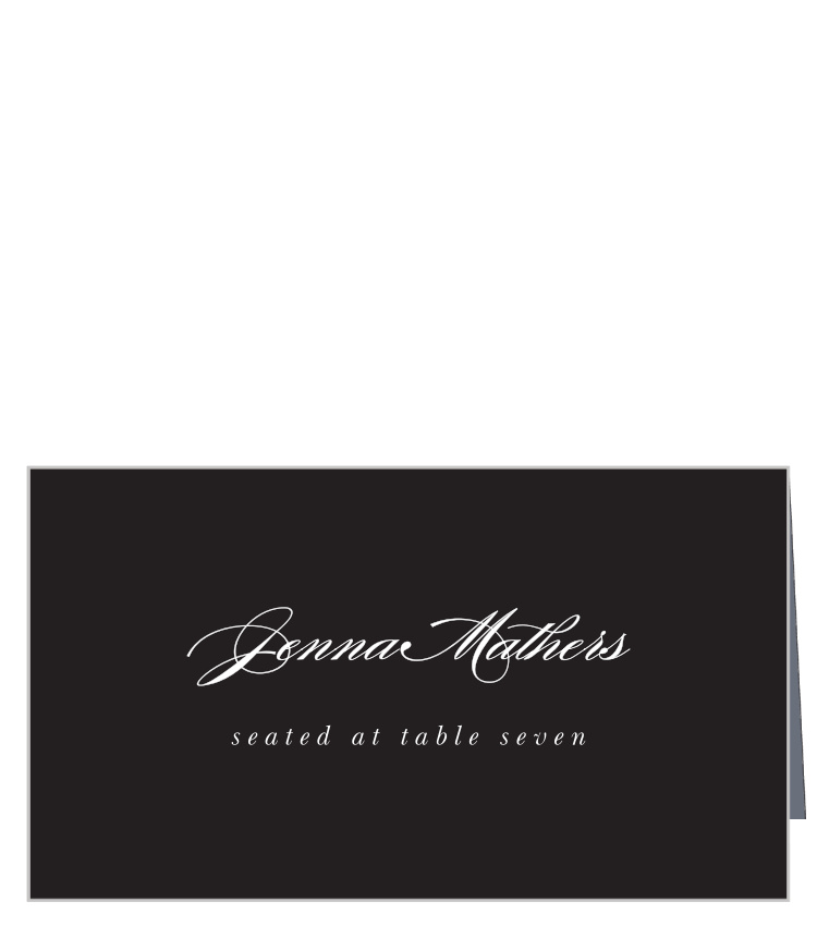 Classic Photo Place Cards