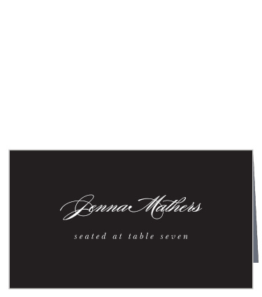 Classic Photo Place Cards