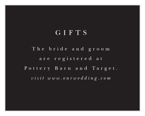 Classic Photo Registry Cards