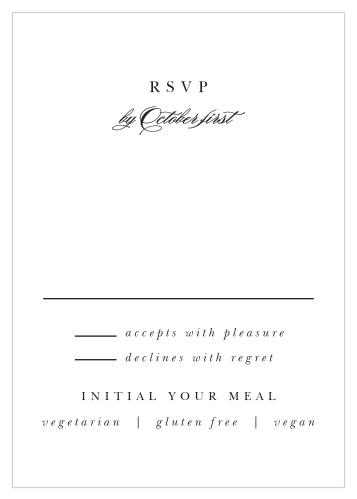 Classic Photo Response Cards