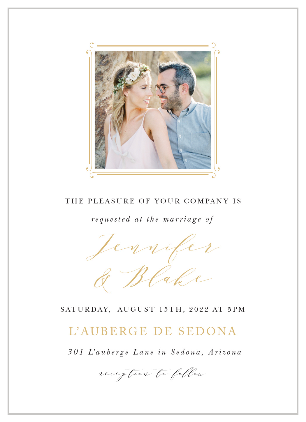 Country Estate Wedding Invitations