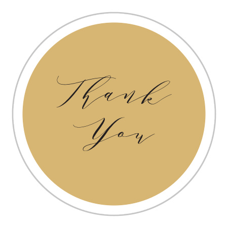 Country Estate Wedding Stickers