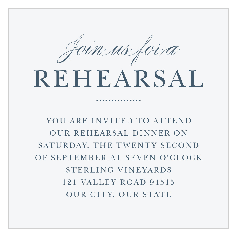 Buttoned Up Rehearsal Cards