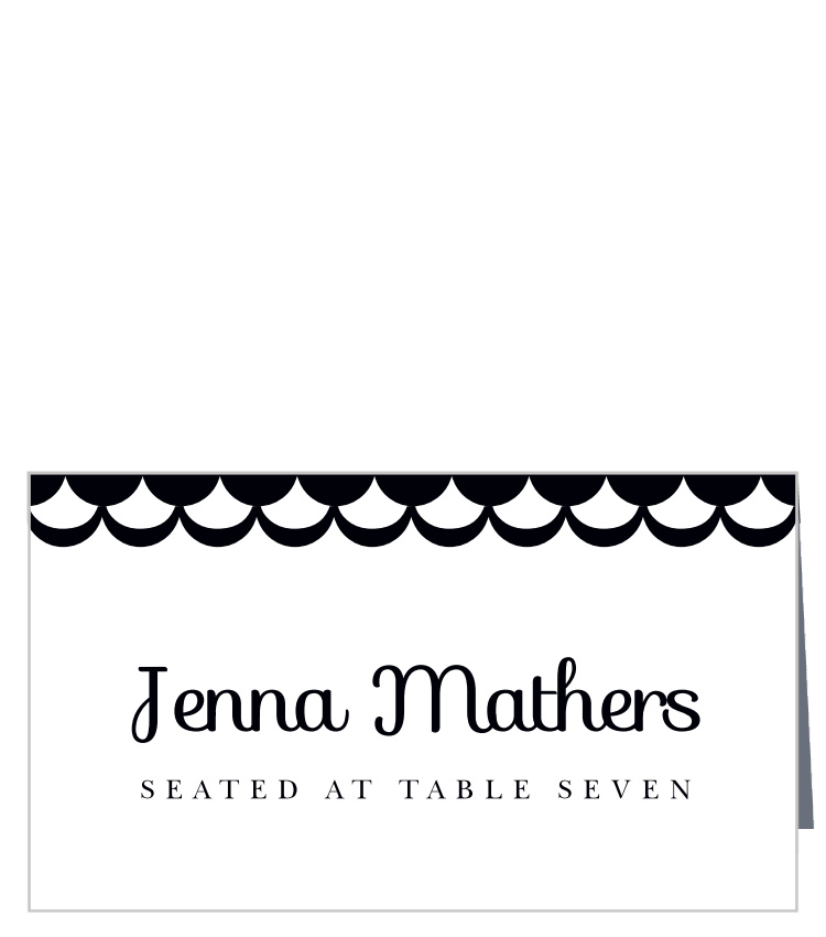 Luxe Type Place Cards