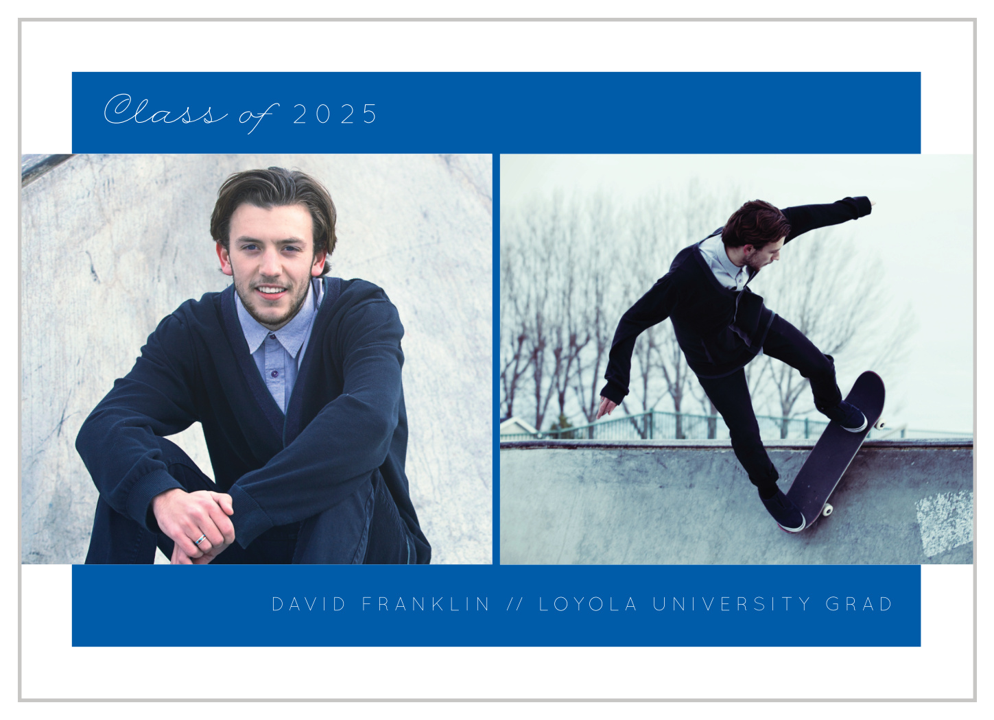 Simple Snapshots Graduation Announcements