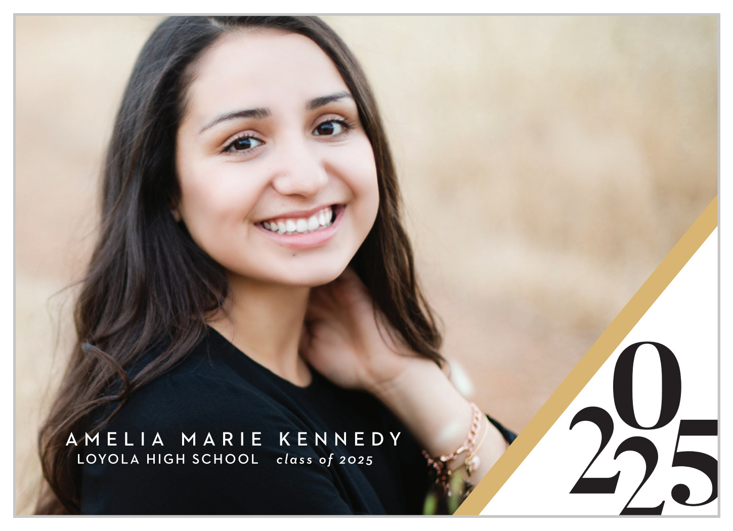 Corner Year Graduation Announcements