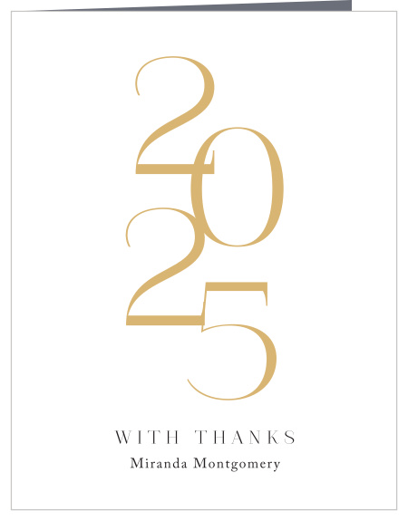 Momentous Year Graduation Thank You Cards