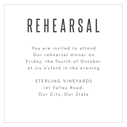 Gilded Strokes Rehearsal Cards