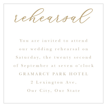 Oversize Script Rehearsal Cards