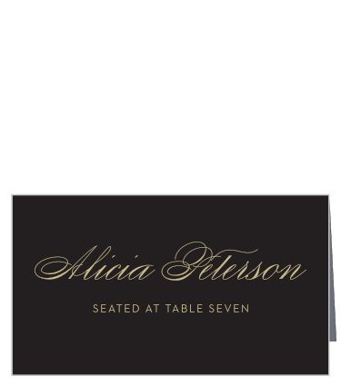 The Gilded Leaves Place Cards will add a touch of elegance to your wedding reception! 