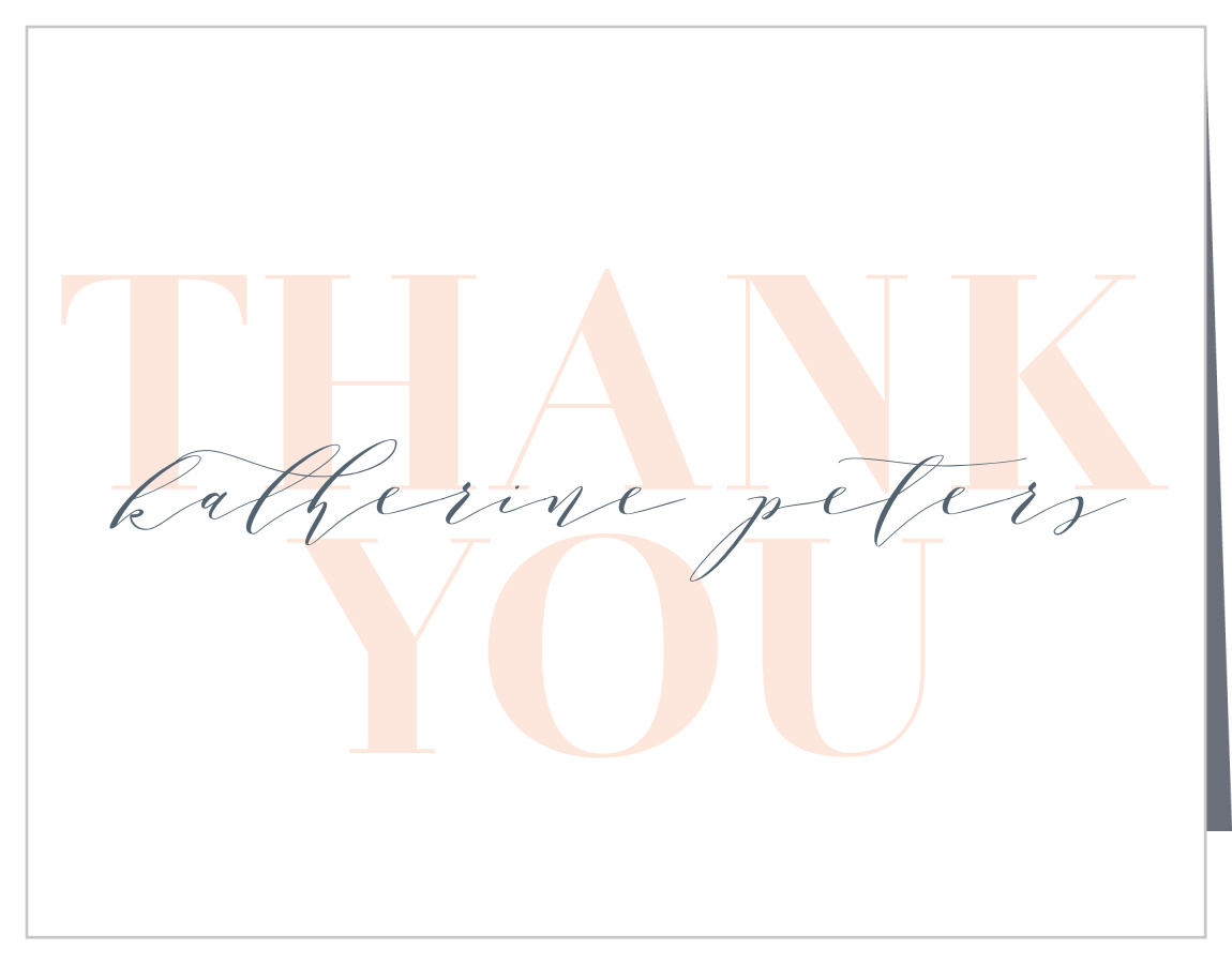 Stacked Memories Graduation Thank You Cards