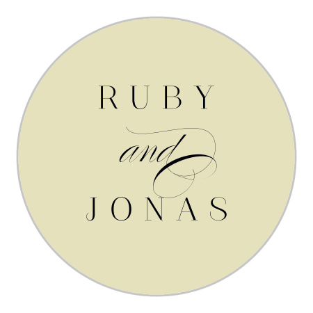 Clean Collage Wedding Stickers