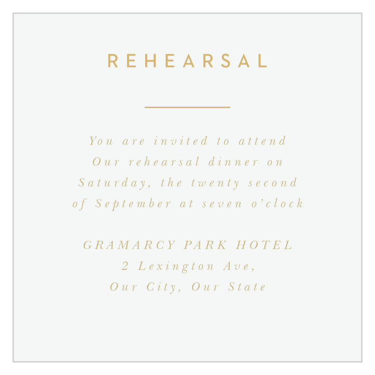 Minimal Band Rehearsal Cards