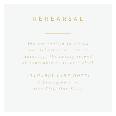 Minimal Band Rehearsal Cards