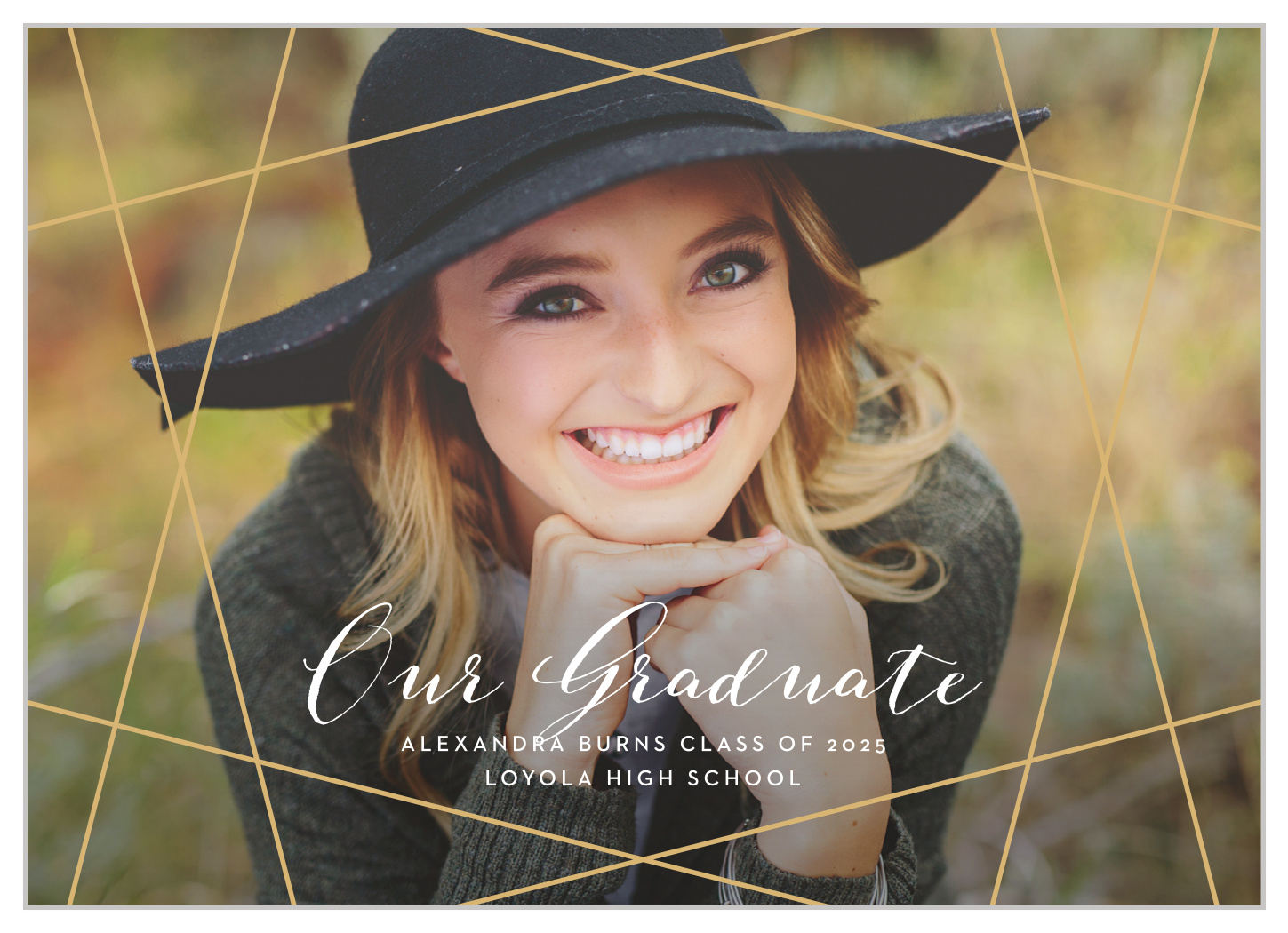 Gemstone Grad Graduation Announcements