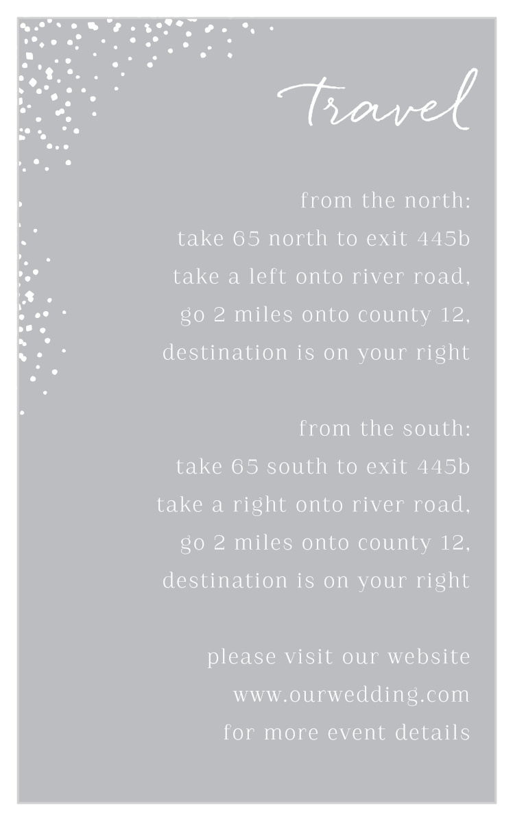 Modern Scrapbook Direction Cards