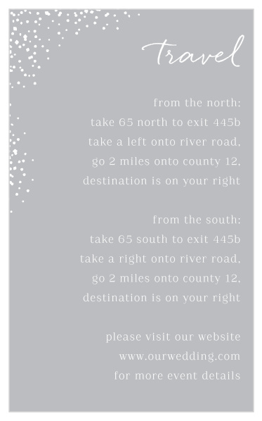 Modern Scrapbook Direction Cards