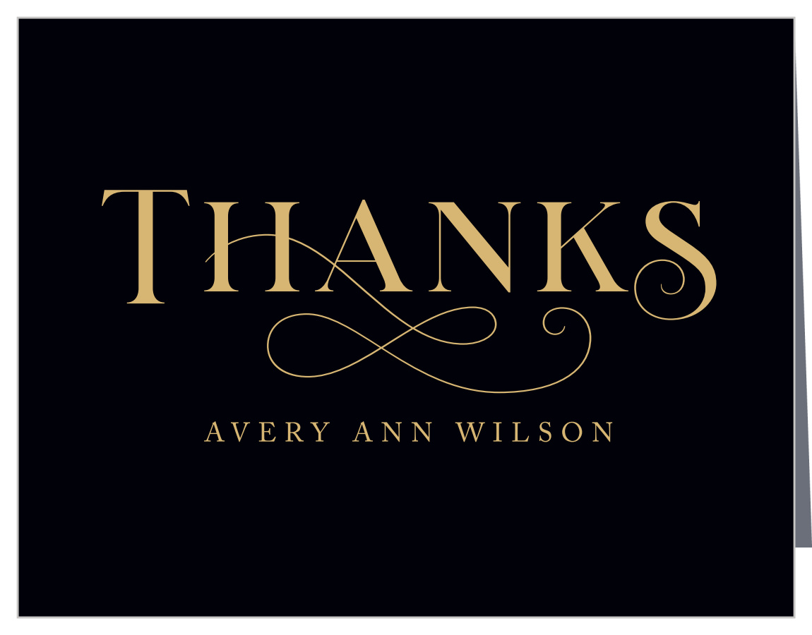 Mod Grad Graduation Thank You Cards