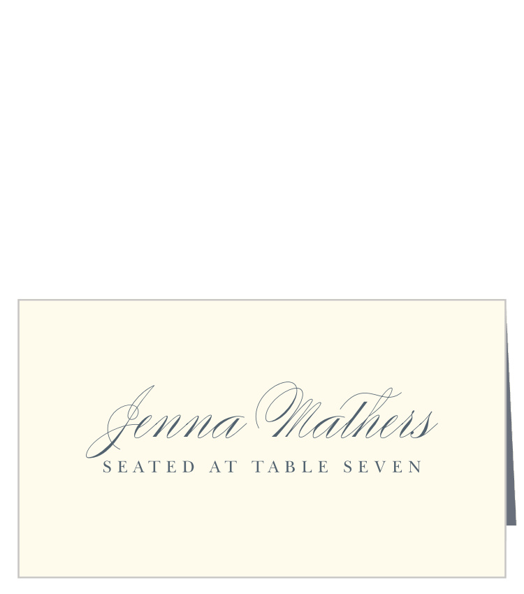 Sketched Botanicals Place Cards