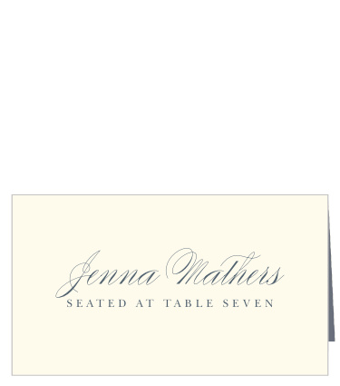 Sketched Botanicals Place Cards