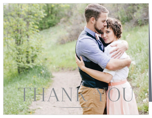 Classic Elegance Wedding Thank You Cards
