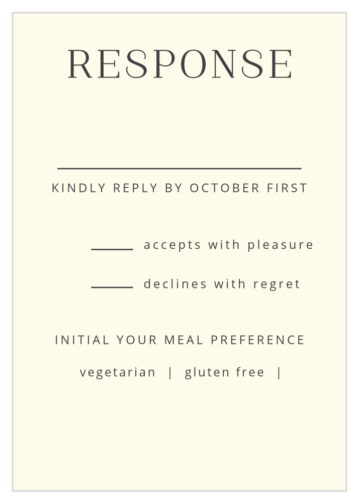 Leafy Label Response Cards