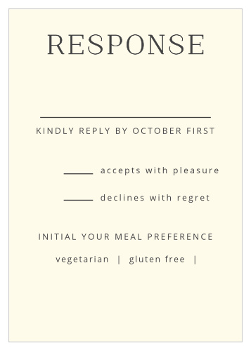 Leafy Label Response Cards