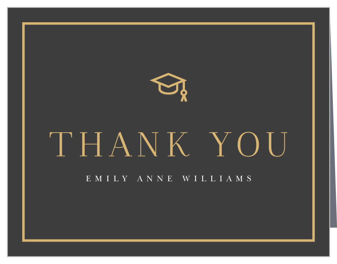 Graduate Corners Graduation Thank You Cards