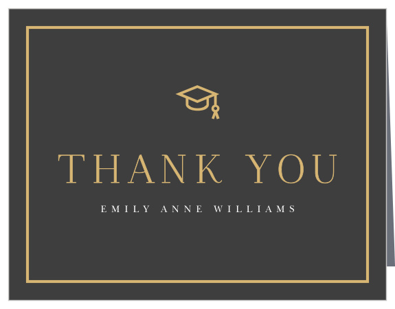 Graduate Corners Graduation Thank You Cards