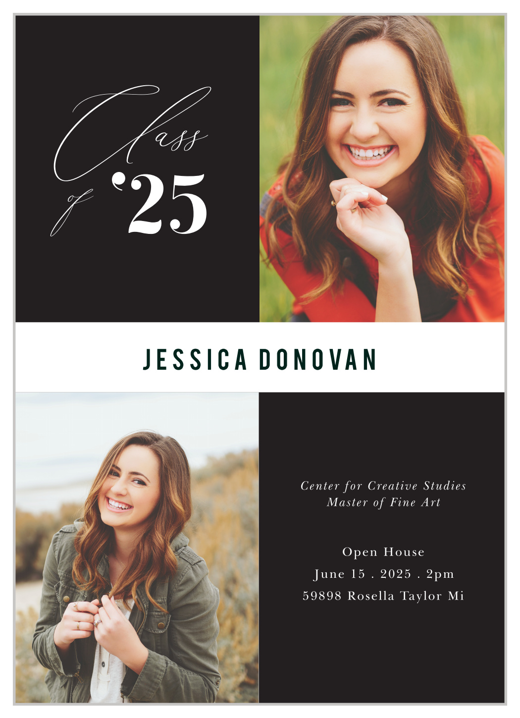 Upper Class Graduation Announcements