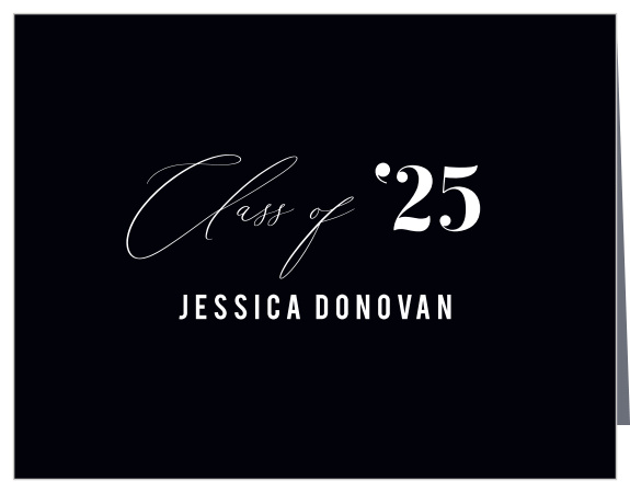 Upper Class Graduation Thank You Cards
