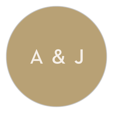 Minimal Block Wedding Stickers