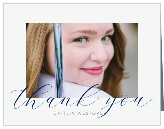 Past & Present Graduation Thank You Cards