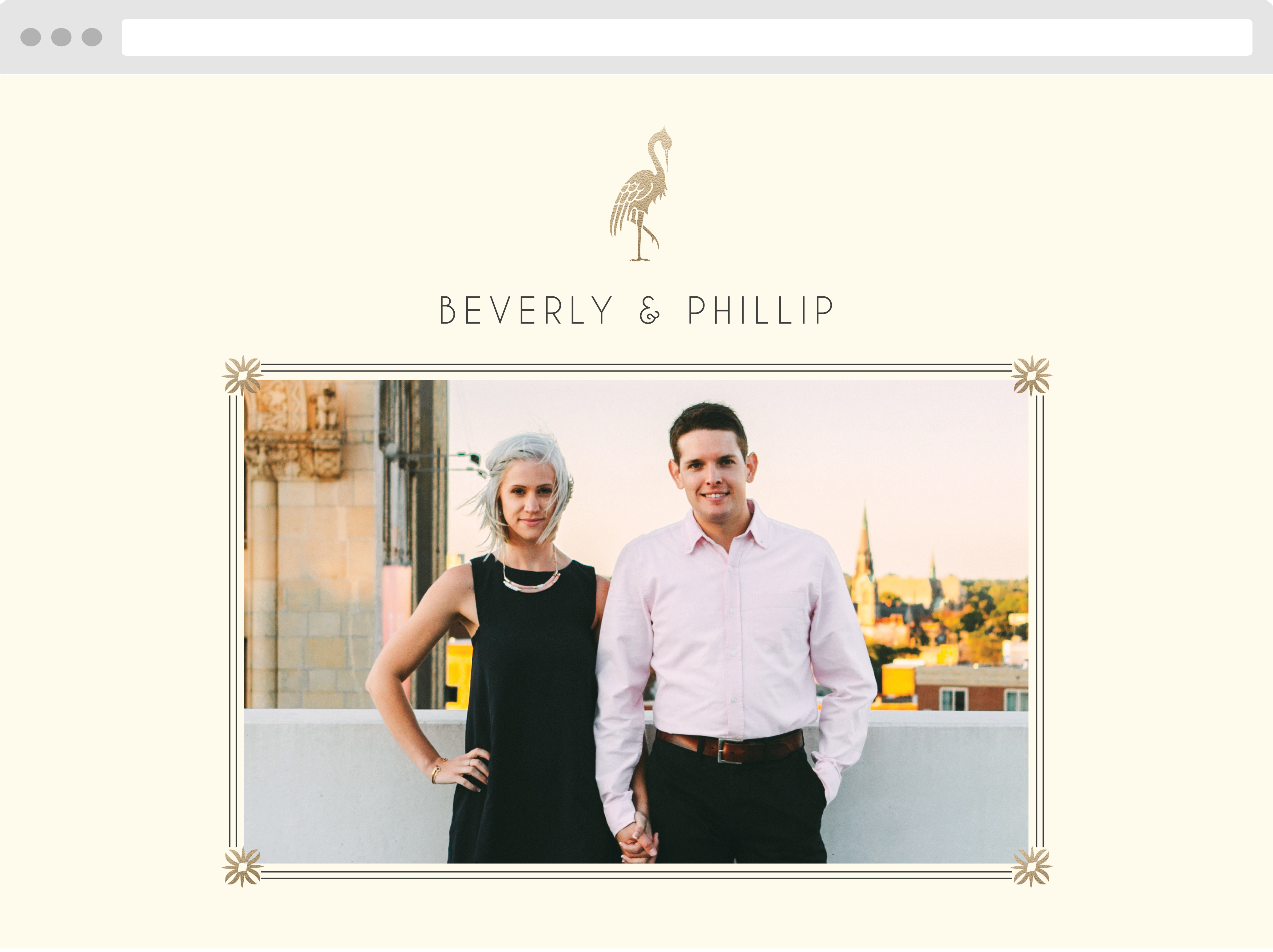 MaeMae's Beverly Wedding Website