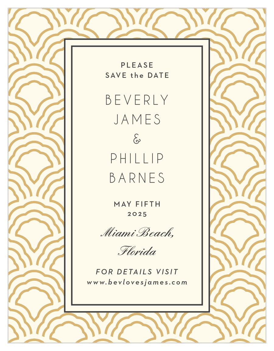 MaeMae's Beverly Save the Date Cards