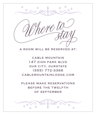 MaeMae's Midge Accommodation Cards