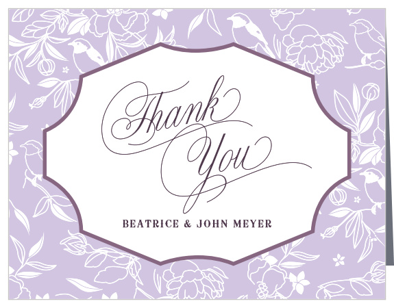 MaeMae's Midge Wedding Thank You Cards